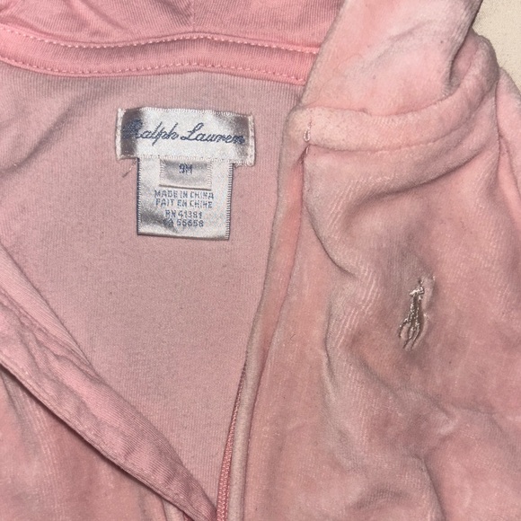 Polo by Ralph Lauren Light Pink Kids Hoodie - Picture 2 of 3